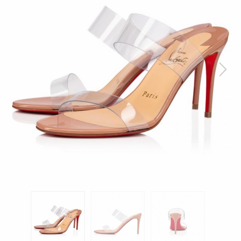 Nude CL heels